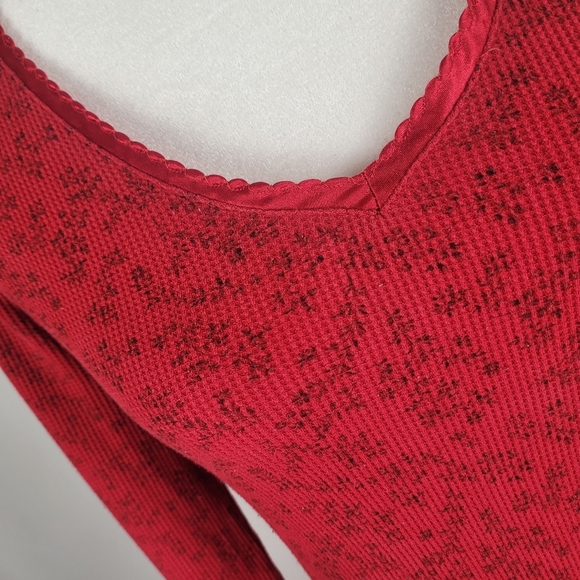 CHAPS Women's Night Gown with Silk Trimming Size Small - Picture 2 of 7